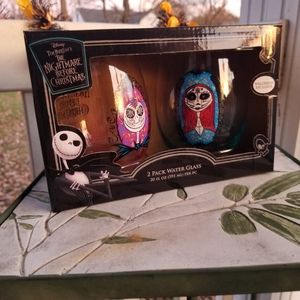 Nightmare before Christmas collectable glasses